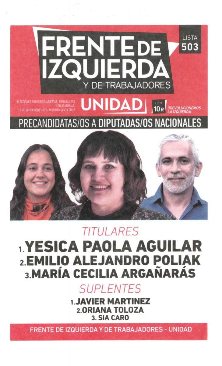 Frente de Izquierda AGUILAR